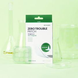 [DR. PLINUS] ACPOCUREⓇ ZERO Trouble Patch: Micro-Fine Delivery of 96% Actives with Soothing Green Tea, PHA & Centella Madecassoside - Made in Korea